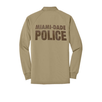 Miami Dade Police Department Men Long-Sleeve Snag-Proof Tactical Polo